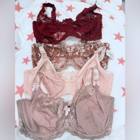 Soma Other - SOMA (3) and 1 Adore Me - NEW Elegant Lace Intimates Bras